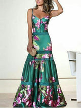 Maxi Dress : Robe Femme Satin Maxi in van Seroa