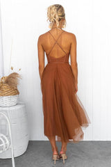 Maxi Dress : Robe Longue Femme Élégant Lin Mousseline in van Seroa