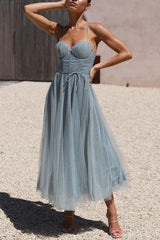 Maxi Dress : Robe Longue Femme Élégant Lin Mousseline in van Seroa