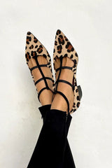 Heels : Leopard Strap Heels for a Stylish and Bold Look in van Seroa