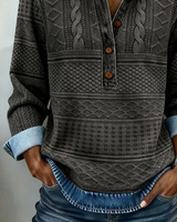 Sweatshirt : Sweat Capuche Femme Pull Chic Original in van Seroa