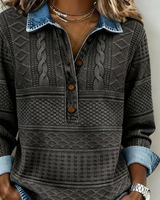 Sweatshirt : Sweat Capuche Femme Pull Chic Original in van Seroa