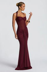Maxi Dress : Robe Femme Sirène Moulante Hourglass Élégante Soirée Cérémonie in van Seroa