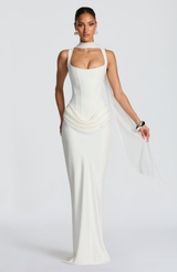 Maxi Dress : Robe Longue Femme Maxi Été Fluide Coton Élégante Soirée Plage in van Seroa