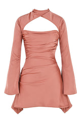 dresses : Robe de Soirée Femme Élégante à Manches Détaillées – Idéale Cocktail, Cérémonie & Mariage in van Seroa