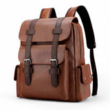bags : Sac à dos en Cuir Noir - Qualité Premium Femmes & Hommes in van Seroa