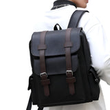 bags : Sac à dos en Cuir Noir - Qualité Premium Femmes & Hommes in van Seroa