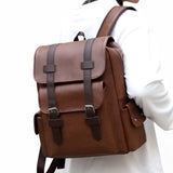 bags : Sac à dos en Cuir Noir - Qualité Premium Femmes & Hommes in van Seroa