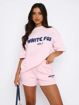 other : Short Femme Oversize Ensemble Lounge in Rose van Seroa