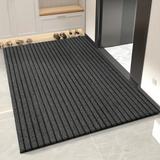 Doormat : Robe Longue Femme Manches Courtes Col V Imprimé Floral Fluide in Gris van Seroa