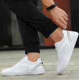 sandals : Chaussures Pieds Nus Femme en Cuir Souple Confort Optimal in Blanc van Seroa