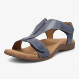 Sandals : Sandales Femme Légères avec Support Voûte Plantaire - Confortables et Respirantes in Bleu van Seroa