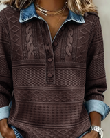 Sweatshirt : Sweat Capuche Femme Pull Chic Original in van Seroa