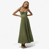 Dresses : Robe Maxi plissée pour femme in van Seroa