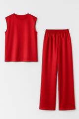 Outfit Sets : Tailleur Femme Noir Élégant avec Pantalon et Blouse pour Cérémonie - Coupe Parfaite in van Seroa