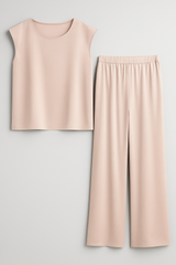 Outfit Sets : Tailleur Femme Noir Élégant avec Pantalon et Blouse pour Cérémonie - Coupe Parfaite in van Seroa