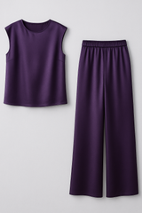 Outfit Sets : Tailleur Femme Noir Élégant avec Pantalon et Blouse pour Cérémonie - Coupe Parfaite in van Seroa