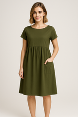 Dresses : Robe D'été Femme Décontracté in van Seroa