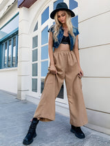 skirts : Pantalon Fluide Femme Confortable Large in van Seroa