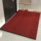 Doormat : Robe Longue Femme Manches Courtes Col V Imprimé Floral Fluide in Rouge van Seroa