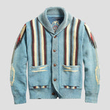 Cardigan : Cardigan Femme Vintage Men Gebreide in van Seroa