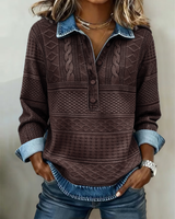 Sweatshirt : Sweat Capuche Femme Pull Chic Original in van Seroa
