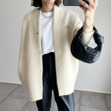 other : Gilet sans Manche Femme Laine Minimaliste in Beige van Seroa
