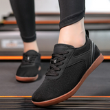 sandals : Chaussures Pieds Nus Femme en Cuir Souple Confort Optimal in Noir van Seroa