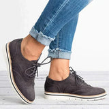 other : Chaussures Femme en Cuir Antidérapantes Confortables Idéales pour in Gris van Seroa