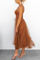 Maxi Dress : Robe Longue Femme Élégant Lin Mousseline in van Seroa