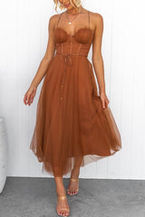 Maxi Dress : Robe Longue Femme Élégant Lin Mousseline in van Seroa