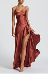 Maxi Dress : Robe Longue Femme Élégant in van Seroa