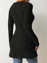 other : Gilet sans Manche Femme Élégant Côtelé Asymétrique in van Seroa