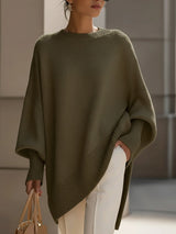Poncho : Cardigan Femme Gilet Oversize in van Seroa