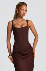 Maxi Dress : Robe Longue Femme Maxi Été Fluide Coton Élégante Soirée Plage in van Seroa
