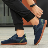 sandals : Chaussures Pieds Nus Femme en Cuir Souple Confort Optimal in Bleu van Seroa