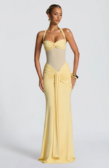 Maxi Dress : Robe Femme Sirène Moulante Hourglass Élégante Soirée Cérémonie in van Seroa