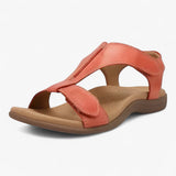 Sandals : Sandales Femme Légères avec Support Voûte Plantaire - Confortables et Respirantes in Rosso van Seroa