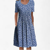 Dresses : Robe d'été Femme en Coton Léger Respirant S-XL - Plusieurs Couleurs in Bleu ciel van Seroa