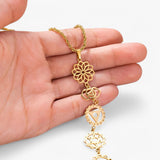 Jewelry : Collier 7 Chakra en Laine pour Femme, Bijou Énergétique pour l'Équilibre Spirituel in van Seroa