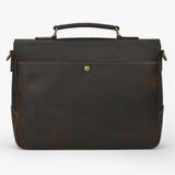 Sac pour ordinateur portable en cuir avec bandoulière Femme