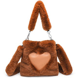 bags : Sac A Main Femme in Marron 22x22x4CM van Seroa
