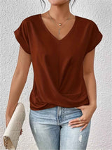 T-shirt femme avec ligne de cœur féminine - Confortable & Polyvalent