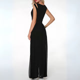dresses : Combinaison Femme sans Manches Maxi Fluide in van Seroa