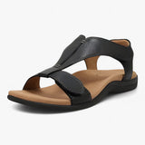 Sandals : Sandales Femme Légères avec Support Voûte Plantaire - Confortables et Respirantes in Néron van Seroa