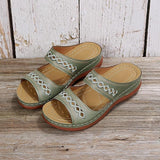 sandals : Sandales confort à enfiler avec soutien de voûte plantaire doux Femme in van Seroa