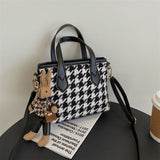 bags : Sac A Main Femme Laine in Noir + Pendentif van Seroa