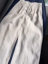 Trousers : Pantalon Fluide Femme Effortless Relaxed in van Seroa