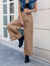 skirts : Pantalon Fluide Femme Confortable Large in van Seroa