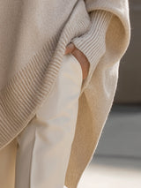 Poncho : Cardigan Femme Gilet Oversize in van Seroa
